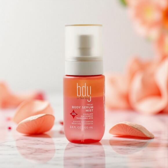 BDY by Tree Hut New Treat Body Serum Mist travel size 100 ml - Picture 2 of 2